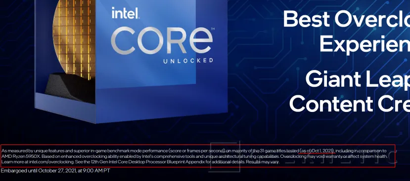 Geeknetic Intel no aplicó el parche de Windows 11 para AMD en su comparativa del Core i9-12900K con el Ryzen 9 5950x 2