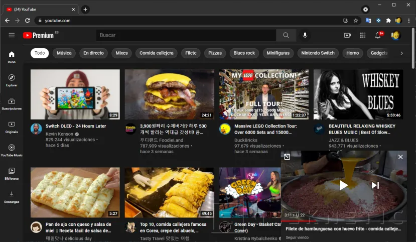 Geeknetic YouTube permite continuar viendo automáticamente los vídeos de la aplicación móvil en la versión Web 2