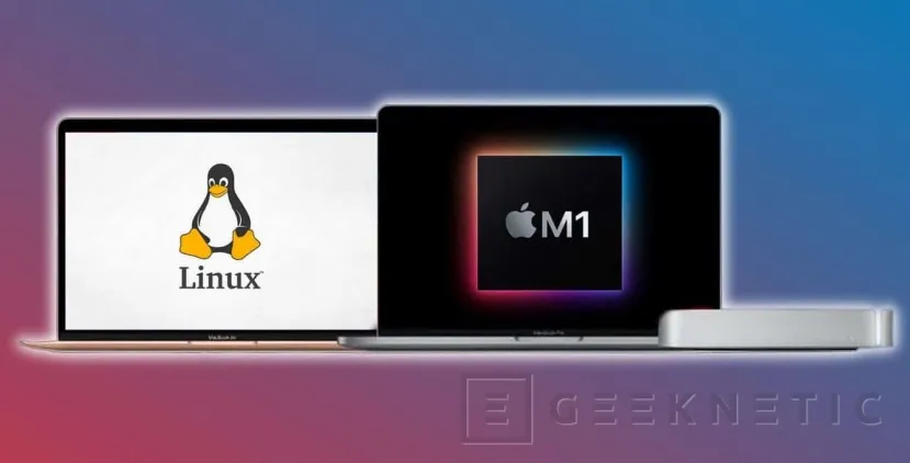 Geeknetic Asahi Linux ya promete un escritorio usable en un Mac con procesador Apple Silicon M1 1