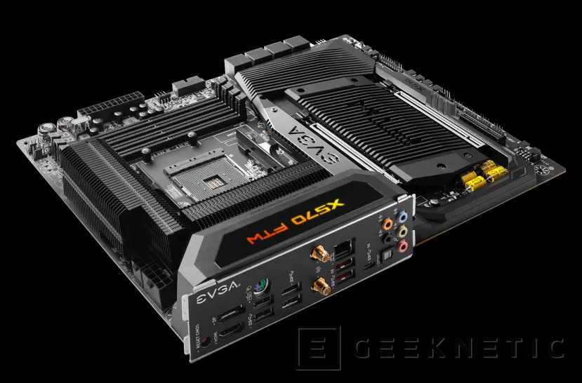 Geeknetic EVGA presenta la X570 FTW Wifi para procesadores AMD con diseño de 15 fases y doble ranura PCI Express 4.0 2