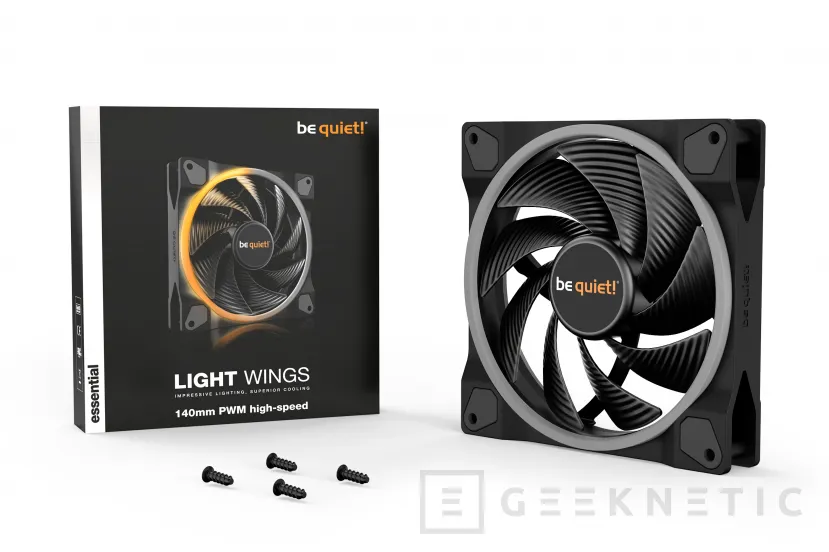 Geeknetic Los nuevos ventiladores de Be Quiet! Light Wings incluyen iluminación ARGB 4