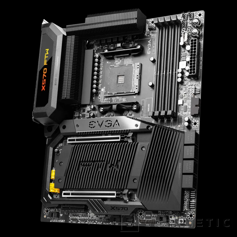 Geeknetic EVGA presenta la X570 FTW Wifi para procesadores AMD con diseño de 15 fases y doble ranura PCI Express 4.0 1