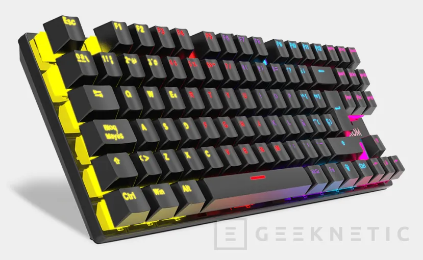 Geeknetic Krom lanza  una versión TKL de su teclado mecánico Kasic por 24,90 euros 2