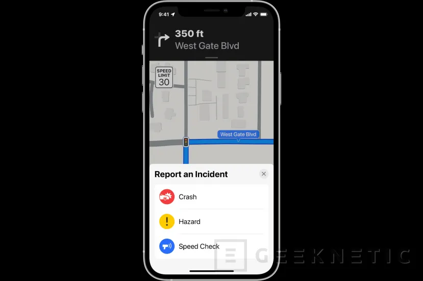 Geeknetic Apple Maps nos permitirá informar a otros usuarios sobre incidentes en carretera a través de Siri 1