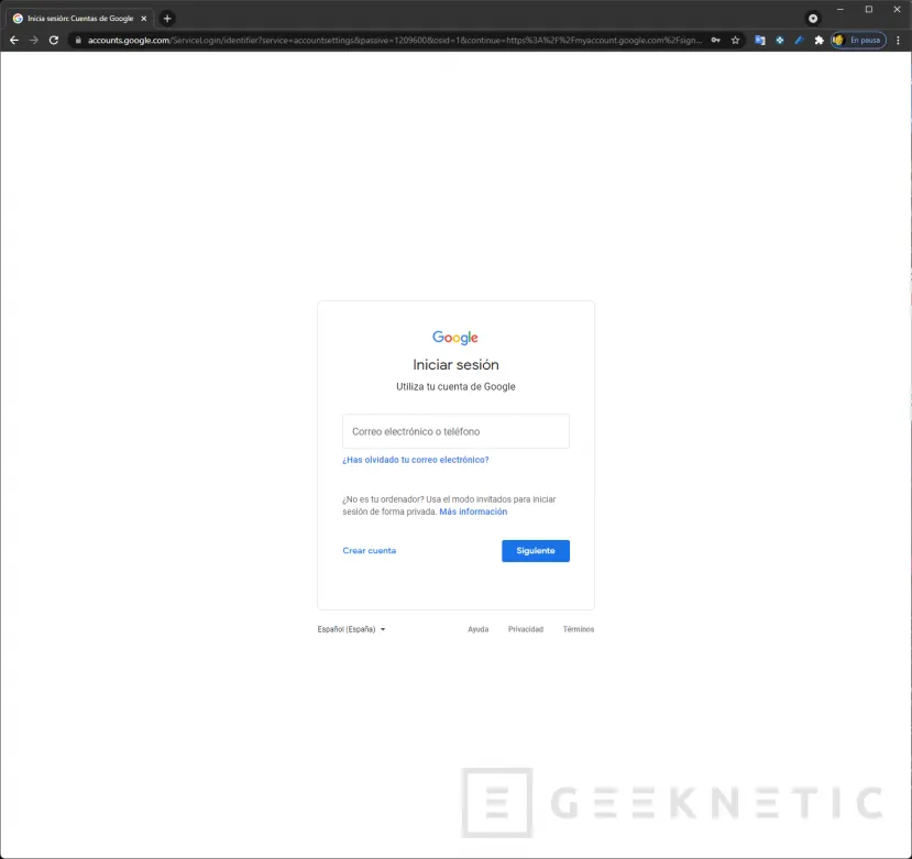 Geeknetic Cómo activar la verificación en dos pasos en la cuenta de Google 4