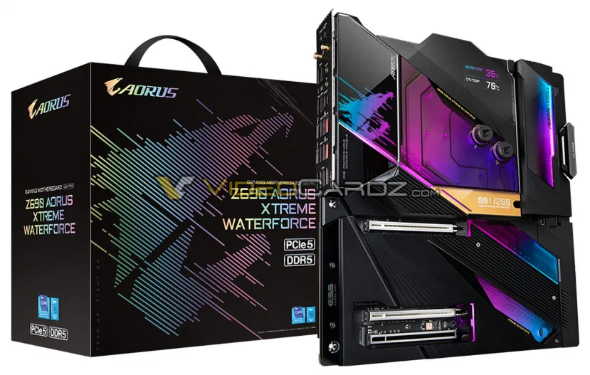 Geeknetic Aparecen imágenes de la placa GIGABYTE AORUS Xtreme WaterForce con un precio de 1.925 euros 1