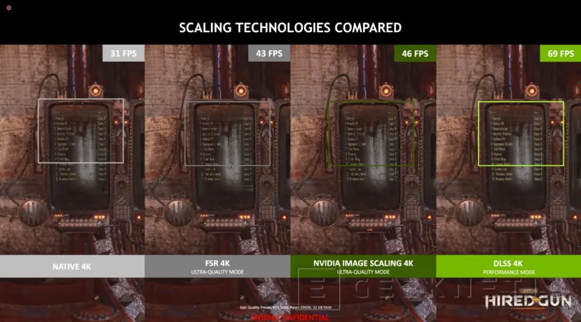 Geeknetic NVIDIA Image Scaling: Llega la alternativa al DLSS y FSR para todas las gráficas GeForce desde Maxwell 3