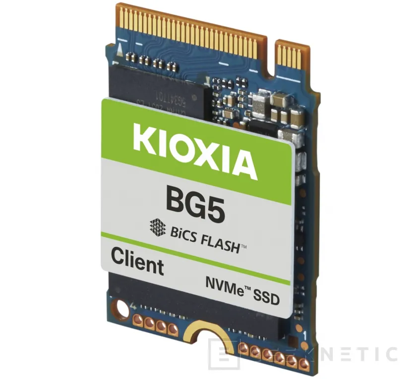 Geeknetic Kioxia presenta sus SSD M.2 compactos BG5 Series con conectividad  NVMe 1.4  PCIe Gen4 1