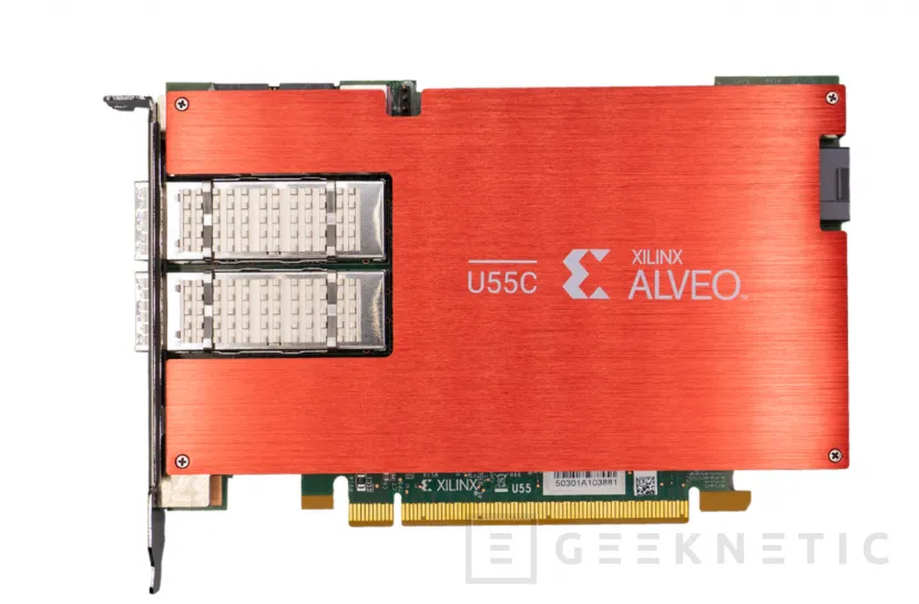 Geeknetic Alveo U55C: 16 GB de HBM2 en la tarjeta aceleradora más potente de Xilinx 2