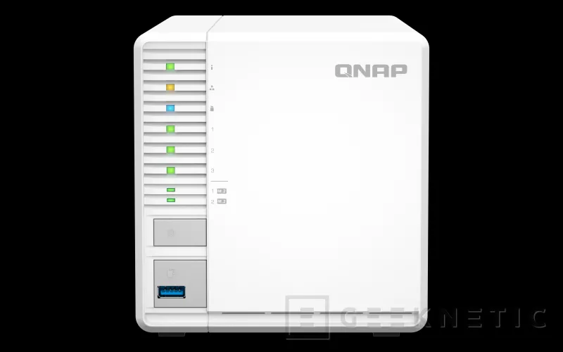 Geeknetic QNAP presenta el NAS TS-364, con 3 bahías para discos de 3.5&quot;, 2 para discos M.2 y reconocimiento de imágenes mediante IA 1