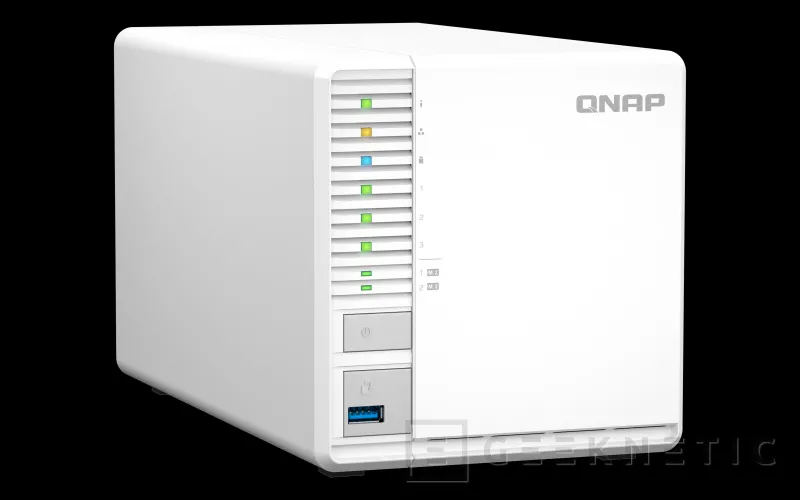 Geeknetic QNAP presenta el NAS TS-364, con 3 bahías para discos de 3.5&quot;, 2 para discos M.2 y reconocimiento de imágenes mediante IA 4