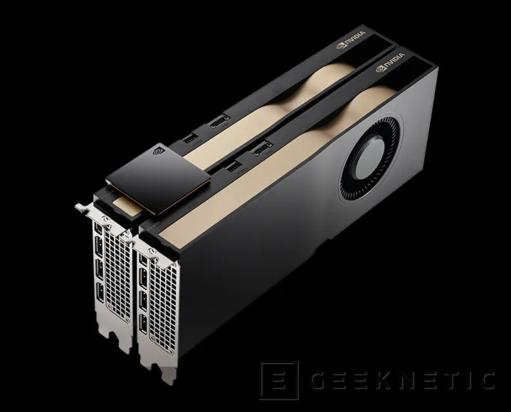 Geeknetic NVIDIA lanza la tarjeta para profesionales RTX A4500 con 7168 CUDA Cores y 20 GB GDDR6 con ECC 3