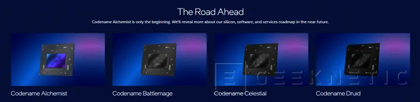 Geeknetic Las tarjetas gráficas Intel Arc Druid con GPU Xe de próxima generación estarán disponibles en el 2025 1