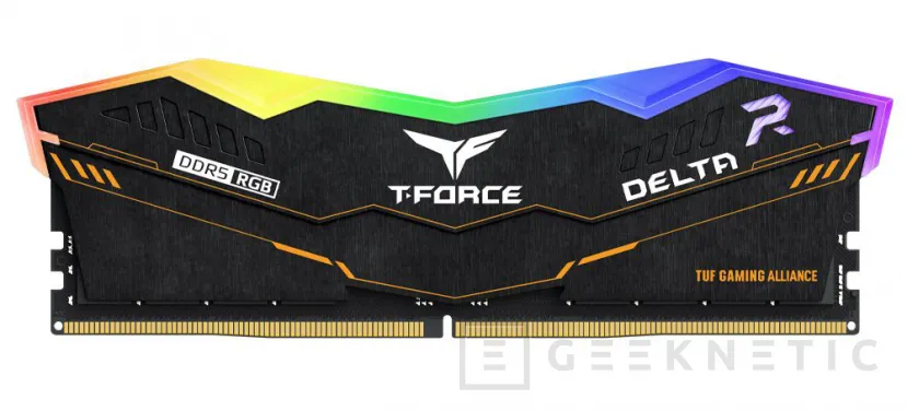 Geeknetic TEAMGROUP y ASUS TUF Gaming se han unido para lanzar la memoria DDR5 T-FORCE DELTA TUF Gaming a 6000 MHz 2