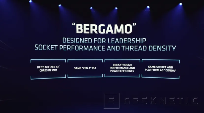 Geeknetic La arquitectura AMD Zen 4c se estrenará en 2023 con las CPU EPYC Bergamo de 128 núcleos 1
