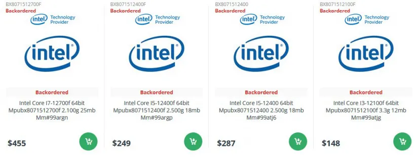 Geeknetic Filtrados los precios de 4 procesadores de Intel desde 103 euros para el Core i3 12100F 1