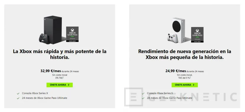 Geeknetic Microsoft lanza en España Xbox All Access, un sistema de financiación que incluye una Xbox y Game Pass 1
