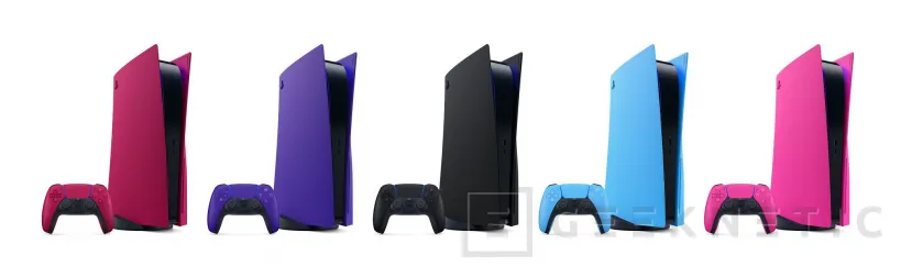 Sony lanza nuevos colores para el mando DualSense y carcasas a juego para  la PS5