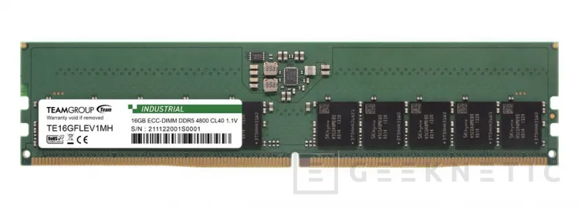 Geeknetic Teamgroup lanza memoria DDR5 con funciones de seguridad extra para entornos empresariales 2