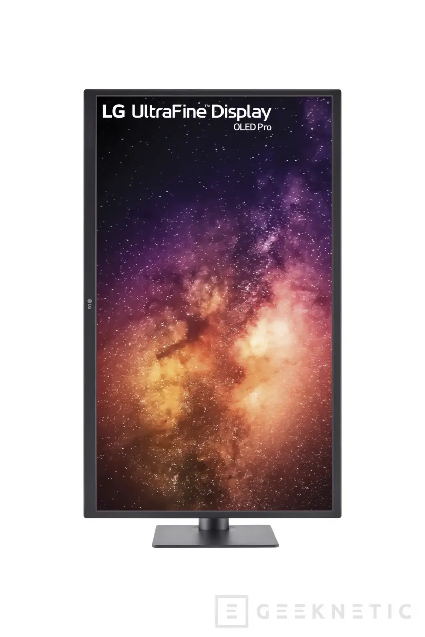 Geeknetic LG ha presentado los monitores UltraFine OLED Pro de 27 y 32 pulgadas con sensor de auto calibración 3