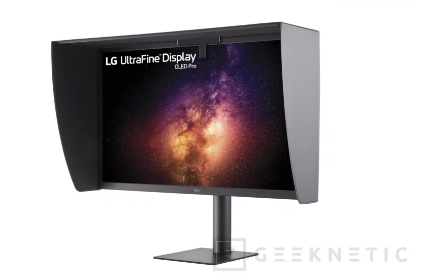 Geeknetic LG ha presentado los monitores UltraFine OLED Pro de 27 y 32 pulgadas con sensor de auto calibración 2