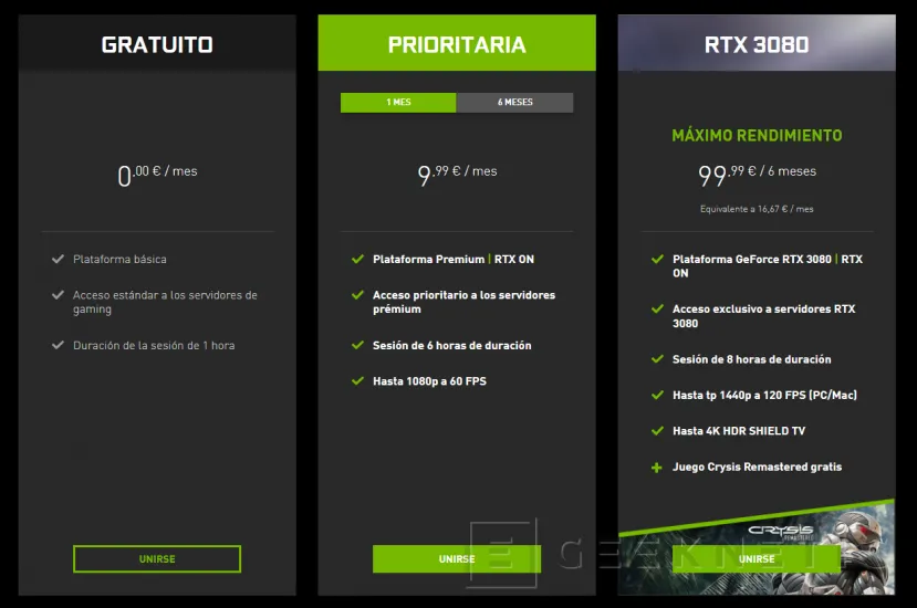 Geeknetic Ya disponible la suscripción con gráficas NVIDIA RTX 3080 de GeForce Now por 99,99 euros para 6 meses 2