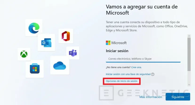 Geeknetic Cómo Instalar Windows 11 sin una cuenta de Microsoft 2