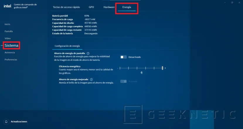 Geeknetic Windows 11: Cómo desactivar el brillo automático 4