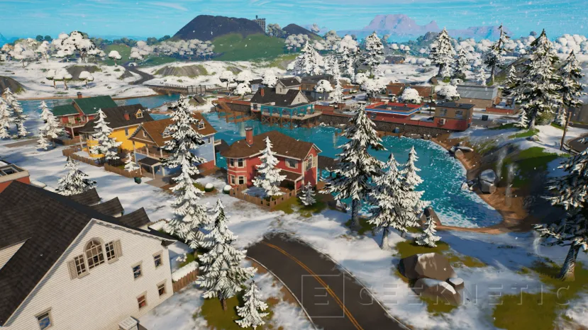 Geeknetic Fortnite comienza el capítulo 3 con Spiderman, nuevos campamentos y una isla llena de hielo 1