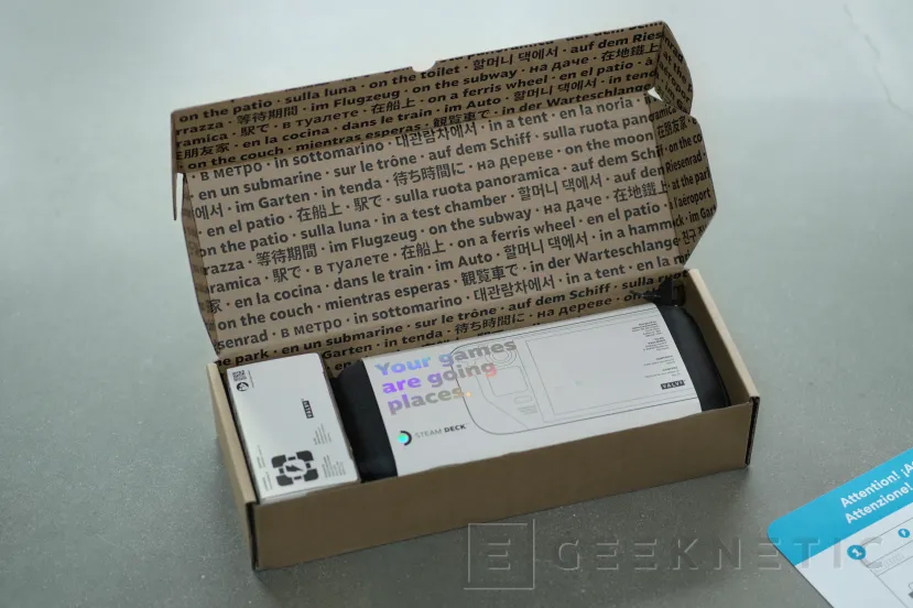 Geeknetic Valve muestra el prototipo final de la Steam Deck y como será su embalaje 2