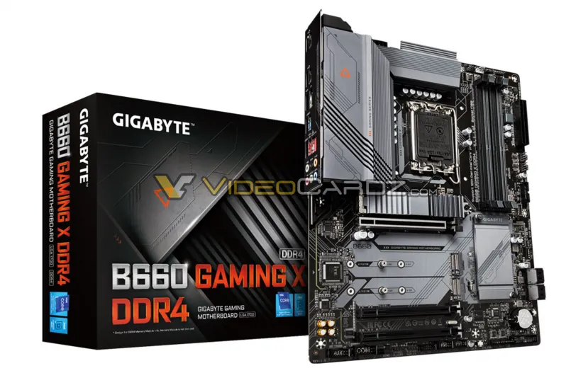 Geeknetic Filtrada la placa Gigabyte Gaming X con chipset B660 y con soporte para memoria DDR4 1