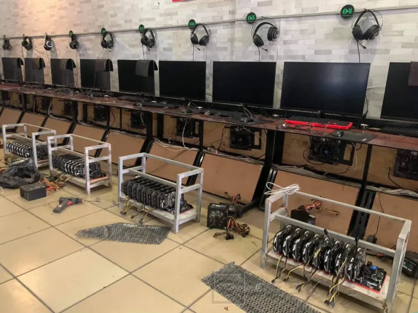 Geeknetic Un cibercafé vietnamita se convierte en una granja de minado de criptomonedas al obtener mayores beneficios 1