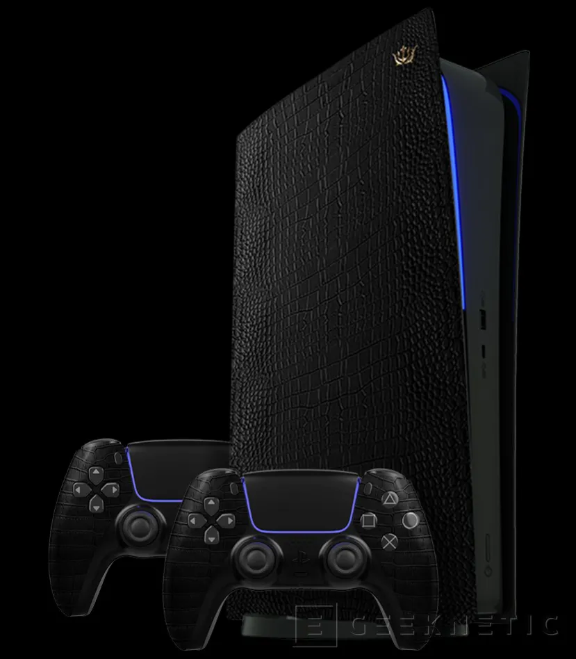 Geeknetic Por $499.000 puedes hacerte con la PlayStation 5 de oro que Caviar ha preparado 3