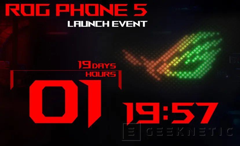 Geeknetic El ASUS ROG Phone 5 se presentará el 10 de marzo y contará con una versión con 16 GB de RAM 2