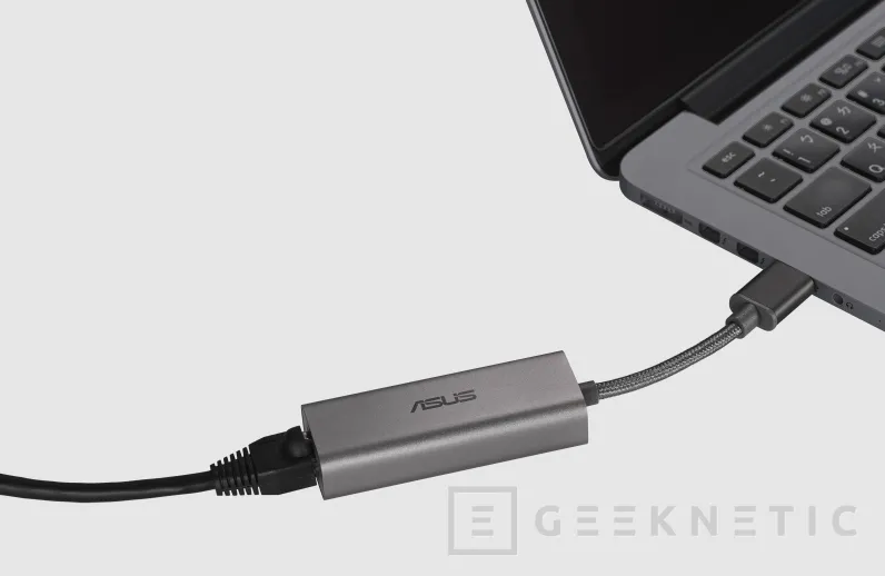 Geeknetic ASUS lanza su adaptador de red USB-C2500 a 2,5 GbE  2