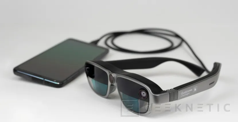 Geeknetic Qualcomm lanza sus gafas de realidad aumentada de referencia con el SoC Snapdragon XR1 2