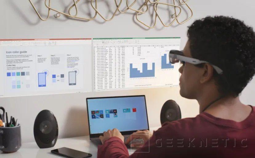 Geeknetic Qualcomm lanza sus gafas de realidad aumentada de referencia con el SoC Snapdragon XR1 1