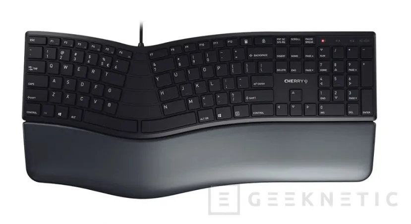 Geeknetic Cherry anuncia su teclado ergonómico KC 4500 Ergo con diseño asimétrico 1