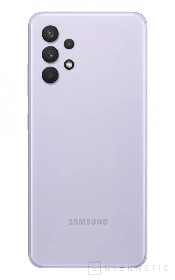 Geeknetic SoC Helio G80, cuádruple cámara trasera y hasta 4/128 GB en el Samsung Galaxy A32 4G 2