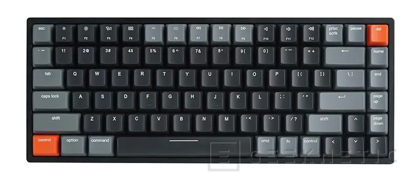 Geeknetic El teclado mecánico Vissles V1 es inalámbrico, incorpora iluminación RGB y tiene solo 84 teclas 1