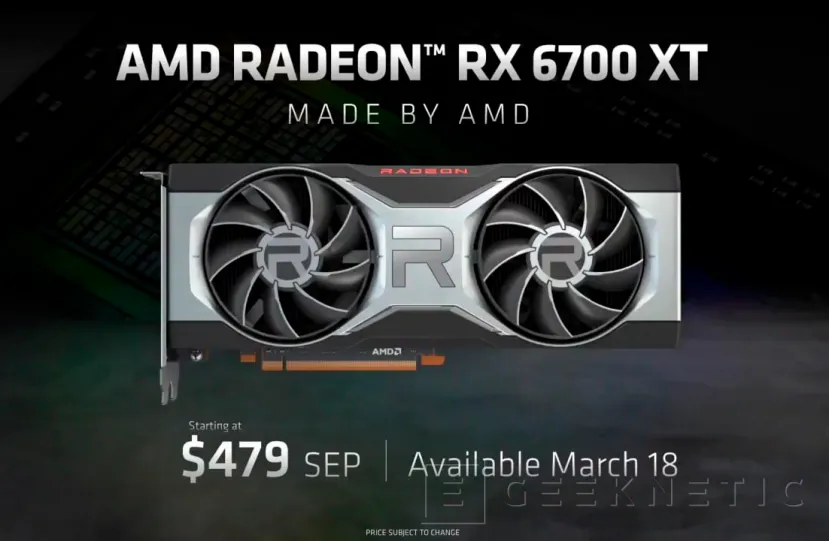 Geeknetic El stock volverá a ser muy limitado en en lanzamiento de la AMD Radeon 6700 XT 1