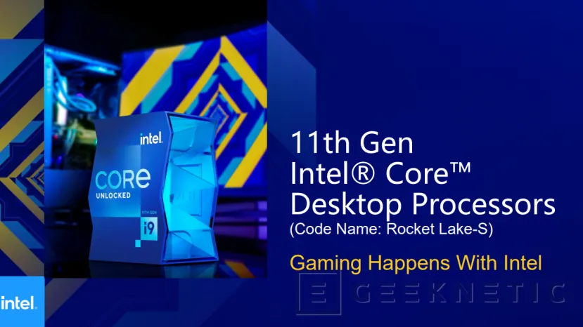 Geeknetic Llegan los Intel Core de 11a generación Rocket Lake-S con un 19% más de IPC y arquitectura Cypress Cove 2