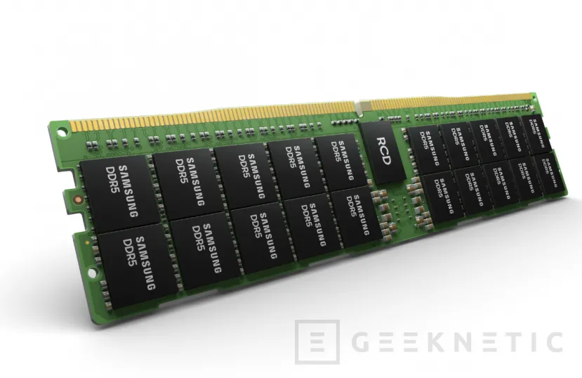 Geeknetic Samsung desarrolla el primer módulo de memoria RAM DDR5 de 512 GB 2