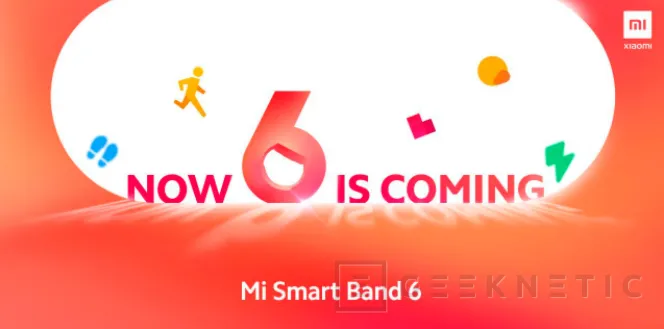 Geeknetic La Xiaomi Mi Smart Band 6 se presentará el día 29 de marzo 1