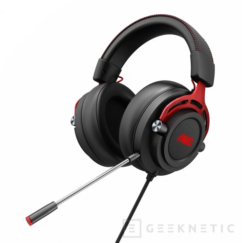 Geeknetic AOC estrena categoría de accesorios gaming con 2 modelos de auriculares 4