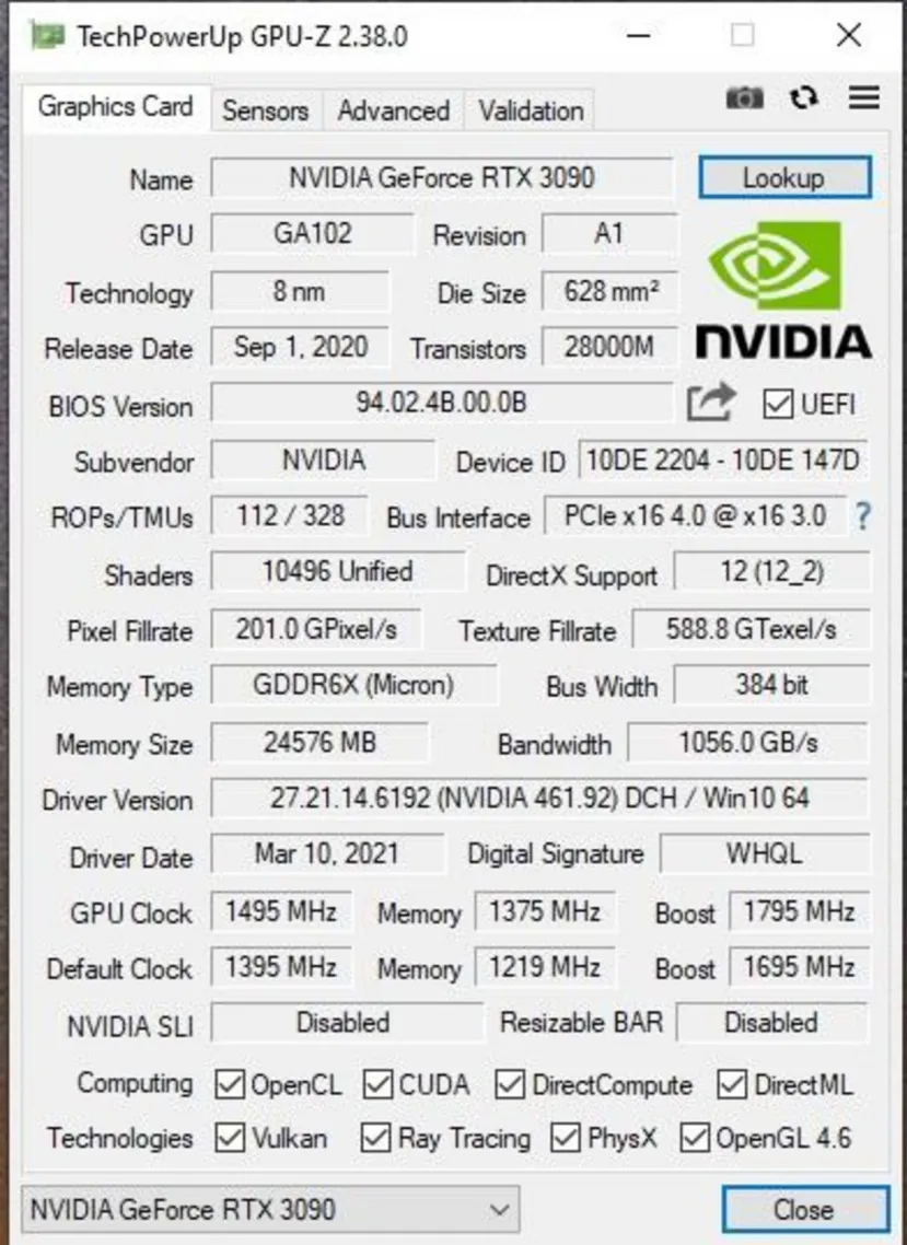 Geeknetic NVIDIA está reutilizando GPUs de la RTX 3080 Ti para la RTX 3090 2