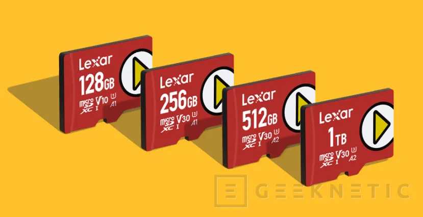 Geeknetic Lexar anuncia nuevas tarjetas MicroSD con capacidades de hasta 1TB y velocidades de hasta 150MB/s 1