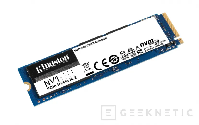 Geeknetic Los SSD Kingston NV1 se venden con memorias de distinto tipo y calidad 1