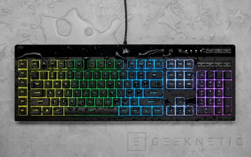 Geeknetic Nuevos teclados de Corsair K55 RGB PRO y RGB PRO XT con 6 teclas macro e iluminación RGB 3