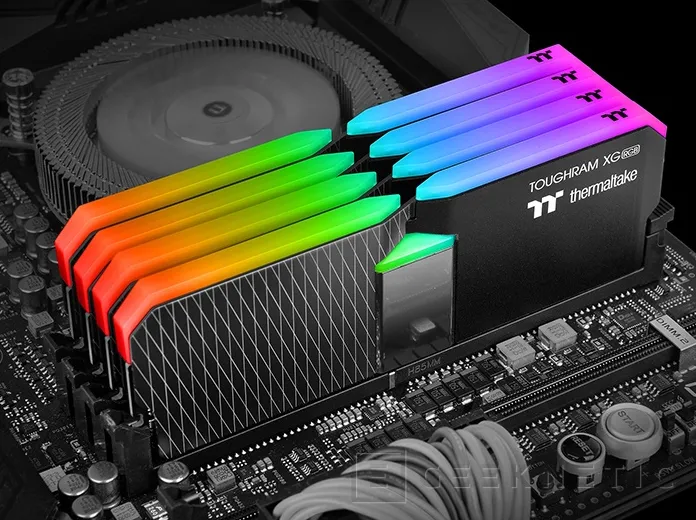 Geeknetic Hasta 4.600 MHz y 1,5v en los nuevos módulos Thermaltake ToughRAM XG RGB 1